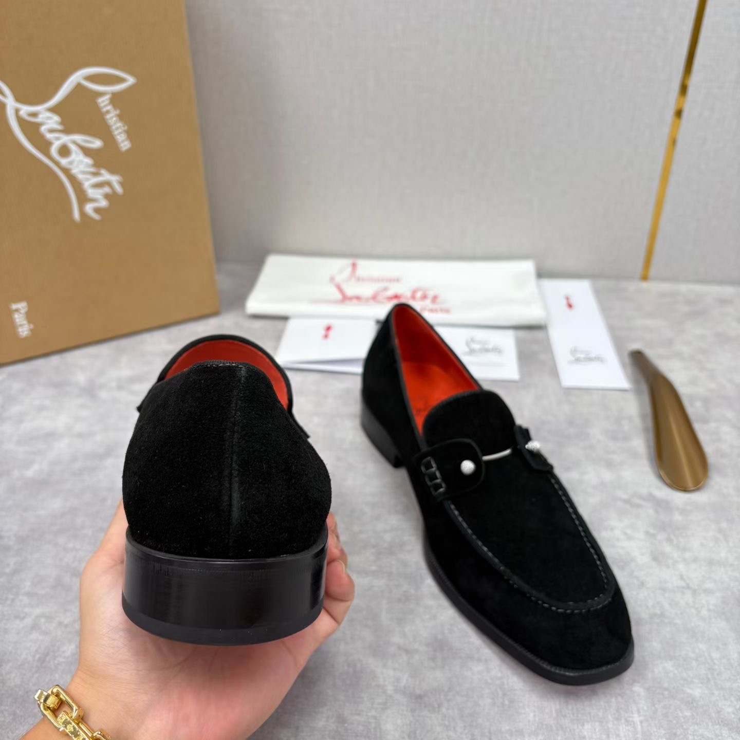 Cistian Louboutin shoe